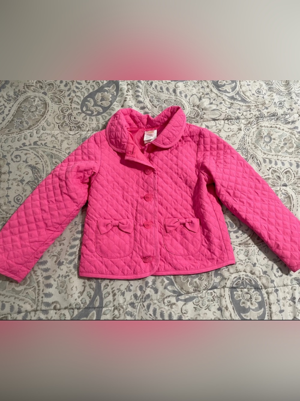 Gymboree Pink Quilted Jacket